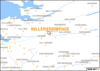 map of Mullenieran Bridge