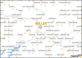map of Müllen