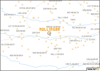 map of Mullingar