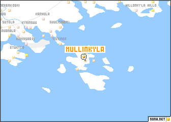 map of Mullinkylä