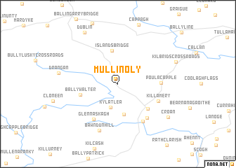 map of Mullinoly