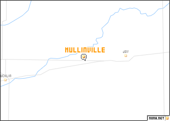 map of Mullinville