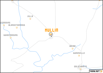 map of Mullin