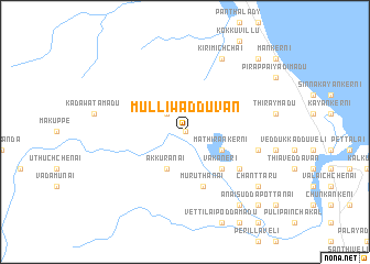 map of Mulliwadduvan