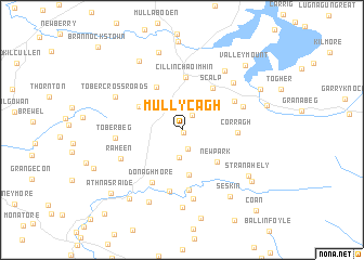 map of Mullycagh