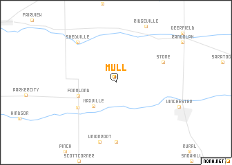 map of Mull