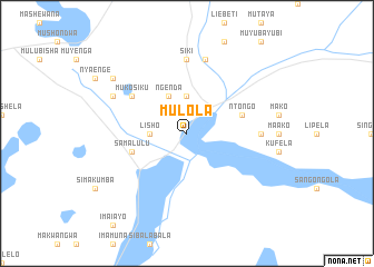 map of Mulola
