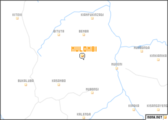 map of Mulombi