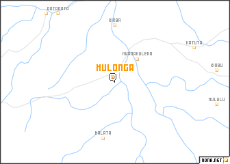 map of Mulonga