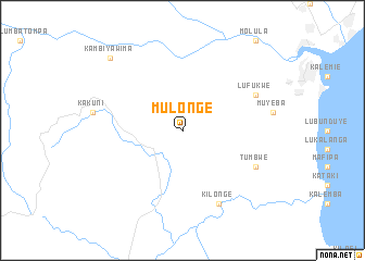 map of Mulonge