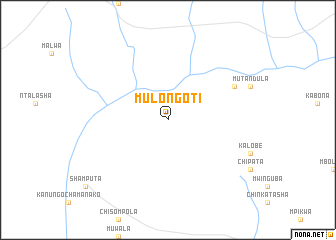 map of Mulongoti