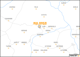 map of Mulongo