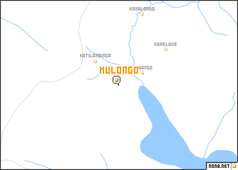 map of Mulongo