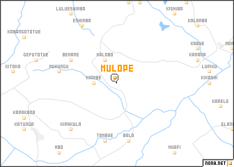 map of Mulope