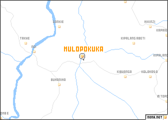 map of Mulopo-Kuka