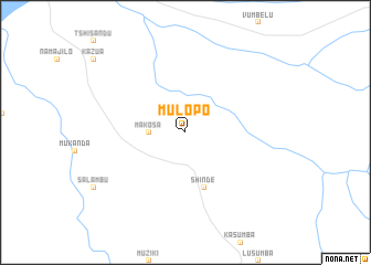map of Mulopo
