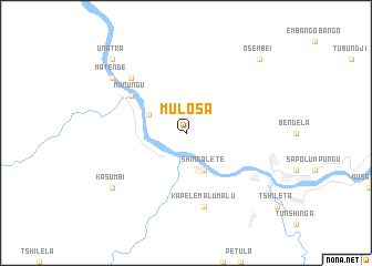 map of Mulosa