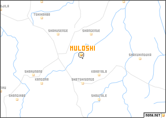 map of Muloshi