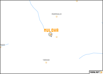 map of Mulowa