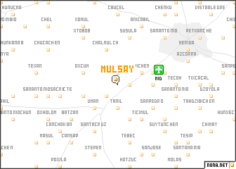 map of Mulsay