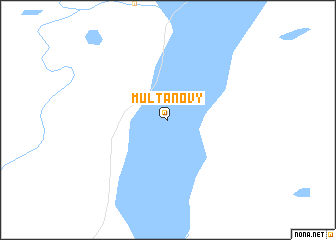 map of Multanovy