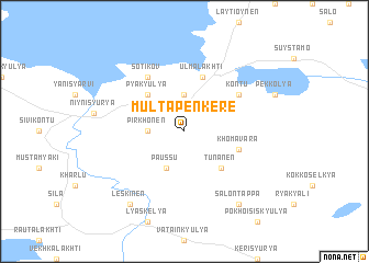 map of Multapenkere