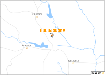 map of Mulujawane