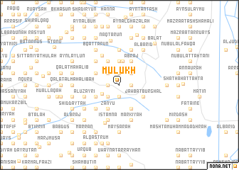 map of Mulūkh