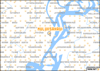 map of Muluksahadi