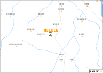 map of Mulule