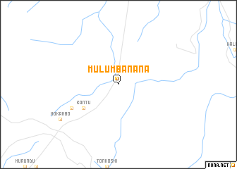 map of Mulumbanana