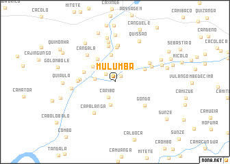 map of Mulumba