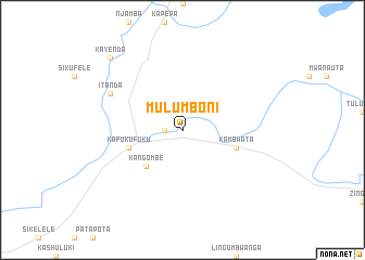 map of Mulumboni