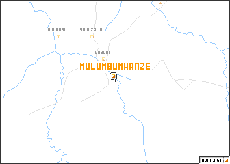 map of Mulumbu Mwanze