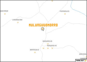 map of Mulungu do Morro