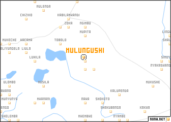 map of Mulungushi