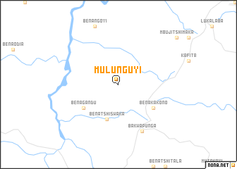 map of Mulunguyi