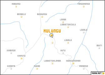 map of Mulungu