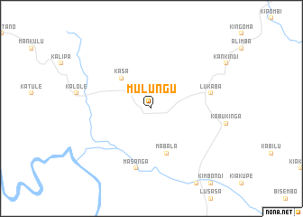 map of Mulungu
