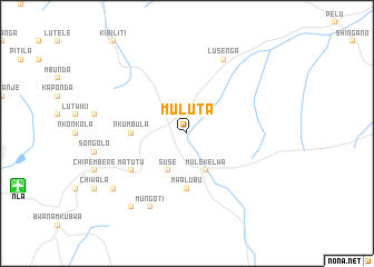 map of Muluta