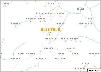 map of Mulutula