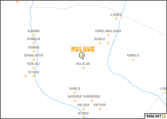 map of Muluwe