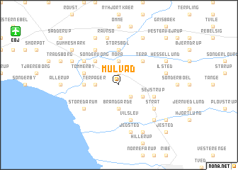 map of Mulvad