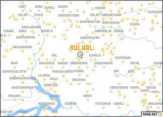 map of Mulwāl