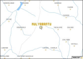map of Mulyabantu