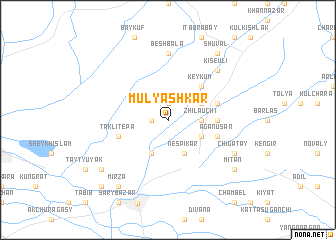 map of Mulyashkar