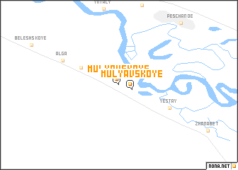 map of Mulyavskoye