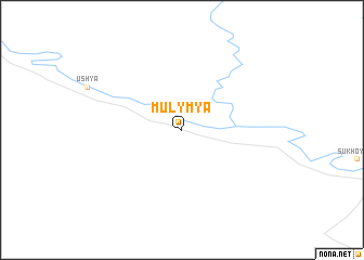 map of Mulym\