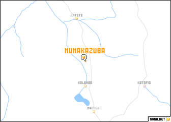 map of Mumakazuba