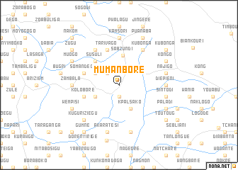 map of Mumanbore